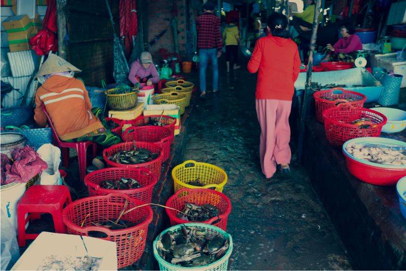 Review biển Thạnh Phú và trải nghiệm mua sắm tại chợ hải sản