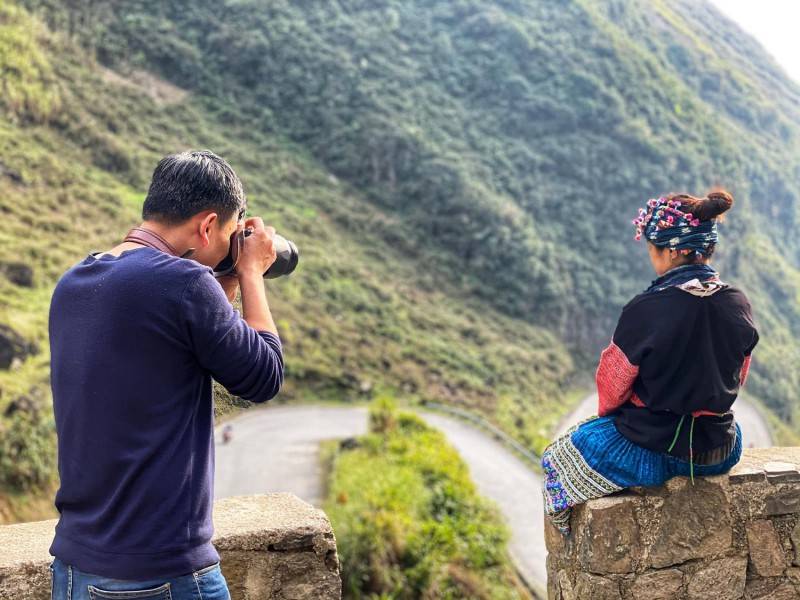 Review Hà Giang - Khung cảnh tuyệt nhất Hà Giang là khi có cả người và cảnh