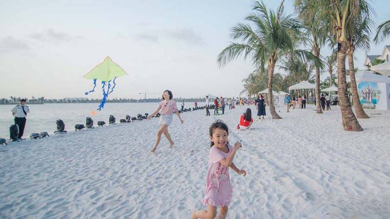 Review kinh nghiệm tắm biển nhân tạo Hà Nội giải tỏa cơn nóng ngày hè