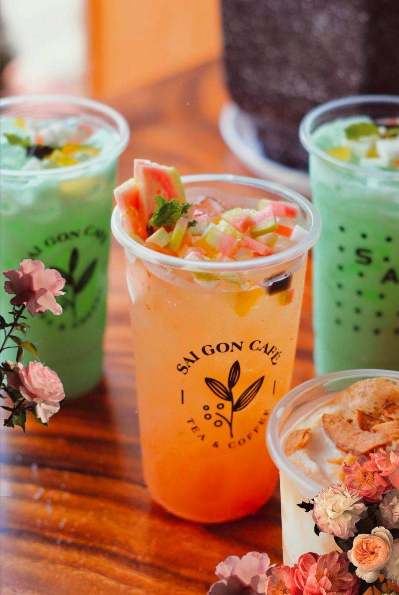Saigon coffee and tea Kiên Giang với không gian đầy sức hút
