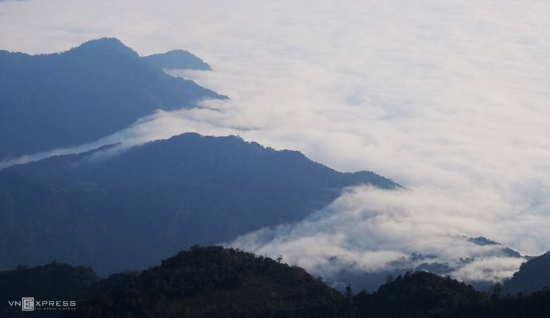 Săn mây ở núi Chín Tầng Thang - Trải nghiệm đáng nhớ nơi biên viễn