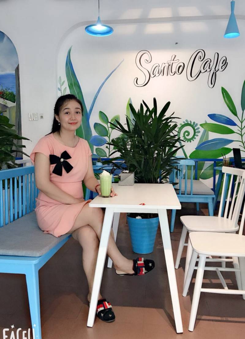 Santo Cafe Huế – Santorini thu nhỏ giữa lòng thành phố