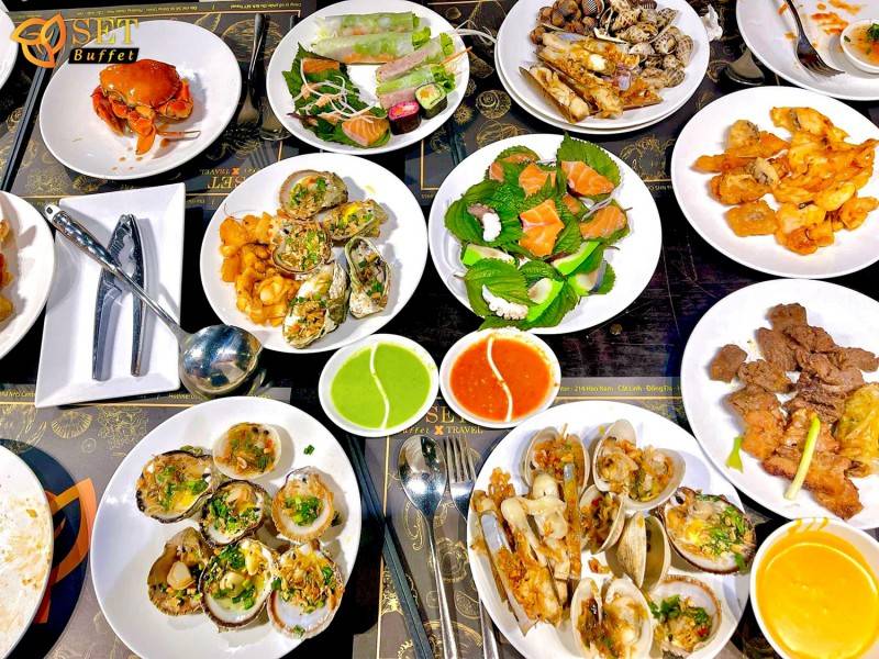 SET Buffet - Nơi thưởng thức hải sản thượng hạng tại Hà Nội