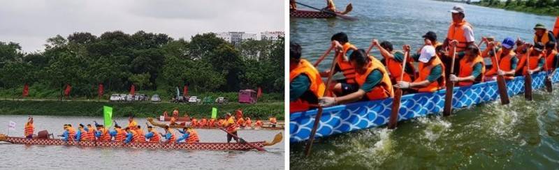 Thú vị Lễ hội bơi chải làng Yên Duyên truyền thống