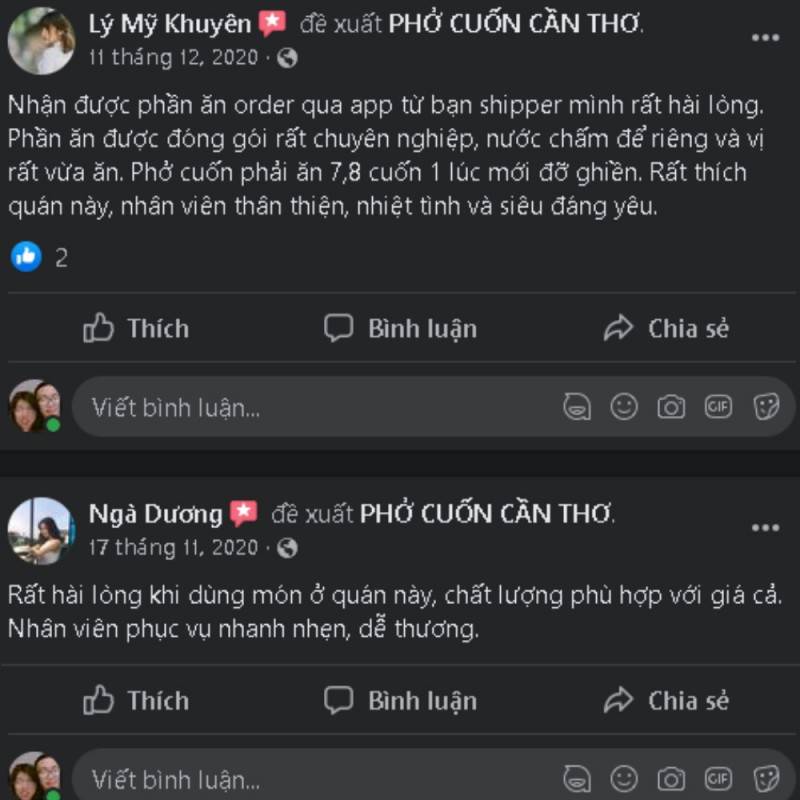 Thưởng thức Phở cuốn Cần Thơ trứ danh xứ Tây Đô