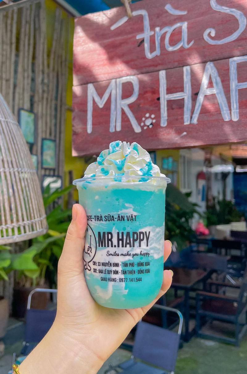 Thưởng thức Trà sữa Mr.Happy để cảm nhận hương vị vui tươi của ngày hè