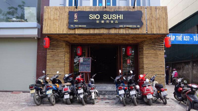 Thưởng thức trọn vị Nhật Bản tại nhà hàng Sio Sushi Hà Nội