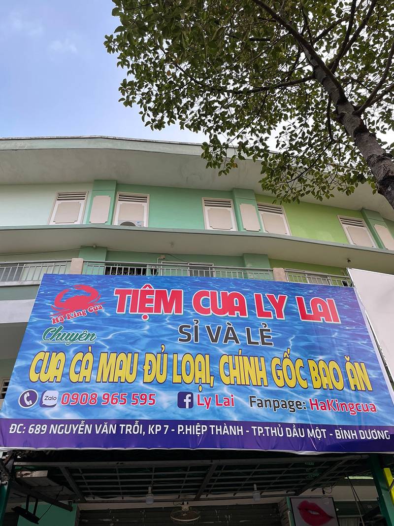 Tiệm cua Ly Lai với thực đơn đa dạng khiến bao thực khách thương nhớ