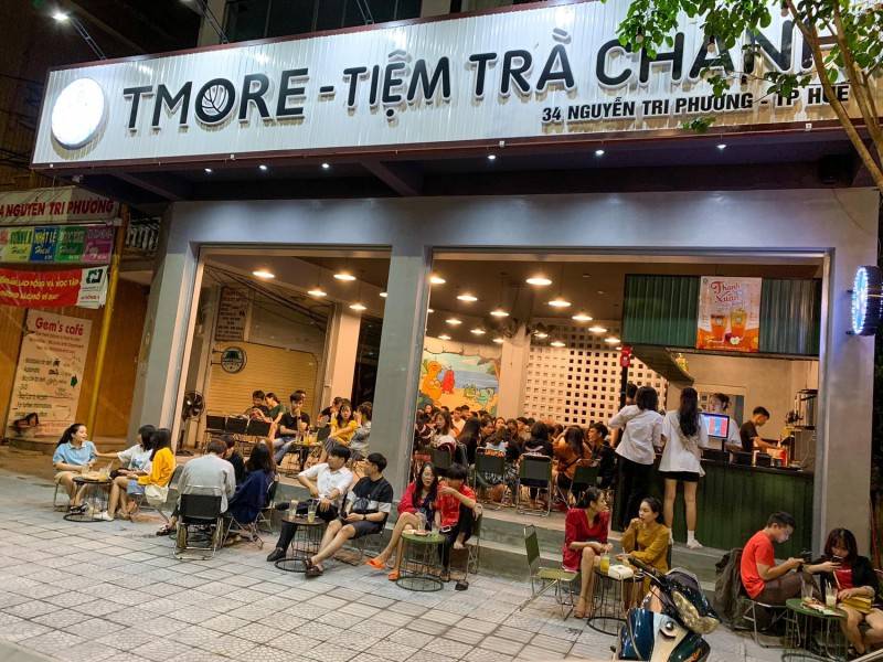Tiệm trà chanh Tmore - Sống ảo triệu like giữa lòng thành phố Huế