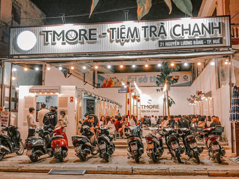 Tiệm trà chanh Tmore - Sống ảo triệu like giữa lòng thành phố Huế