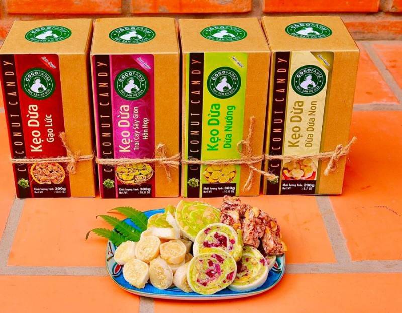 Tìm hiểu Cocofarm Store với loạt sản phẩm kẹo dừa ngon ngọt