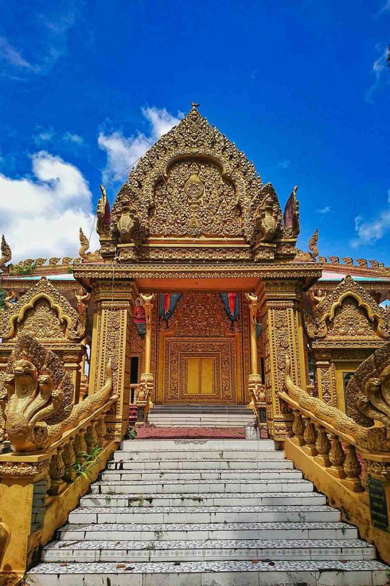 Tìm về những ngôi chùa Khmer ở Tịnh Biên, không gian tôn giáo độc đáo