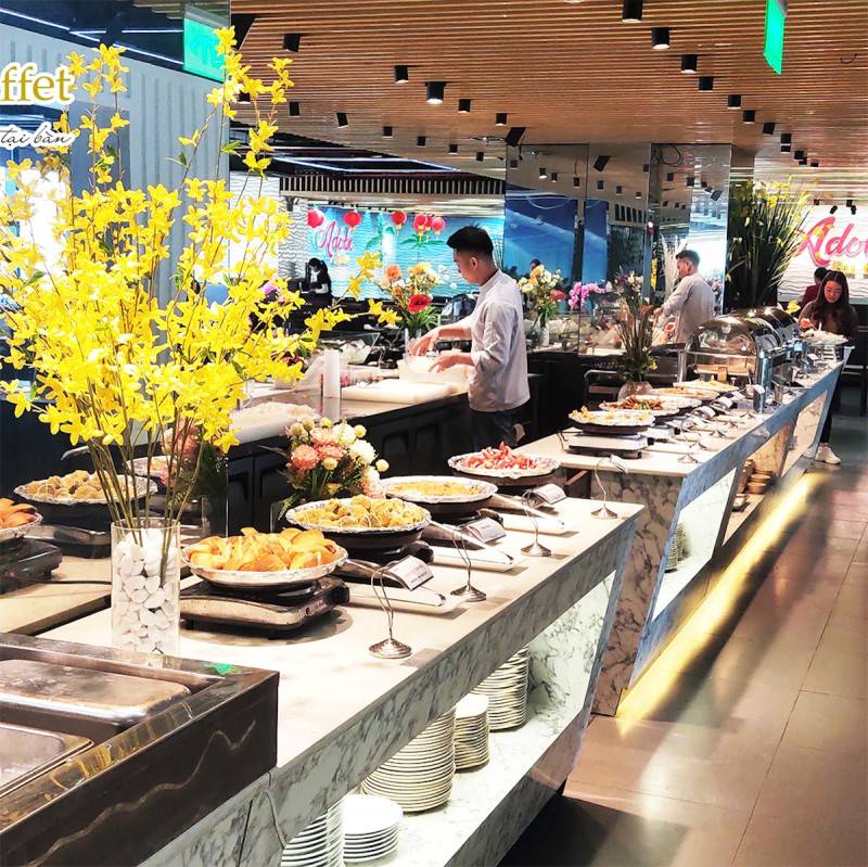 Trải nghiệm ẩm thực Việt - Nhật phong phú tại Adobi Buffet