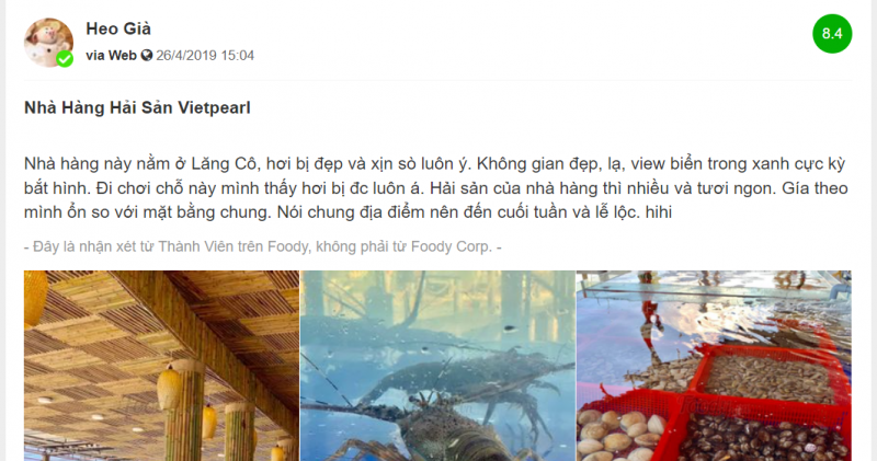 Trải nghiệm không gian ẩm thực mới lạ ở Nhà hàng hải sản VietPearl