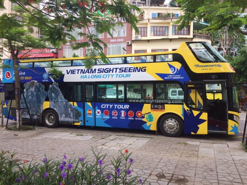 Trải nghiệm vi vu bằng xe bus ở Hạ Long cực thú vị