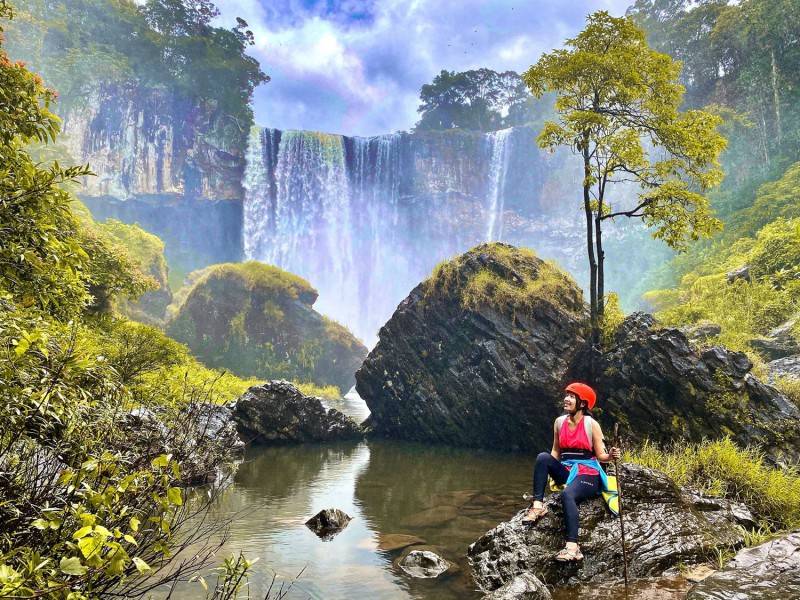 Trekking Thác K50, hành trình chinh phục chốn tiên cảnh giữa rừng già