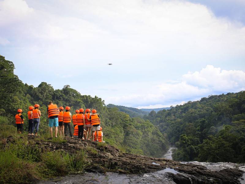 Trekking Thác K50, hành trình chinh phục chốn tiên cảnh giữa rừng già