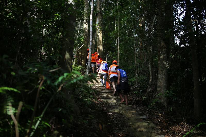 Trekking Thác K50, hành trình chinh phục chốn tiên cảnh giữa rừng già