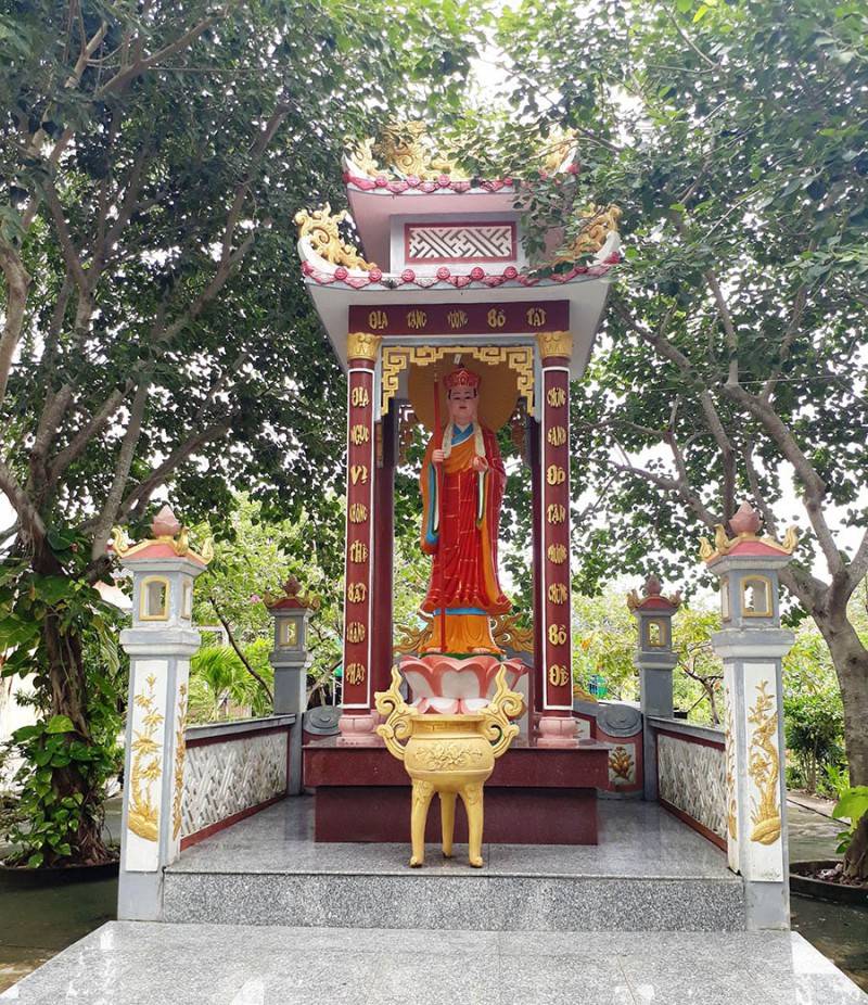 Vãn cảnh chùa Kim Sơn Cà Mau, nơi tu tập an yên vùng Đất Mũi