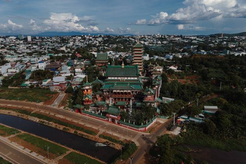 Vãn cảnh Chùa Minh Thành, không gian kiến trúc ấn tượng tại Gia Lai