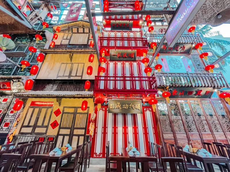 Vĩnh Lạc Trấn - Nhà hàng với kiến trúc cổ trang Trung Hoa độc đáo