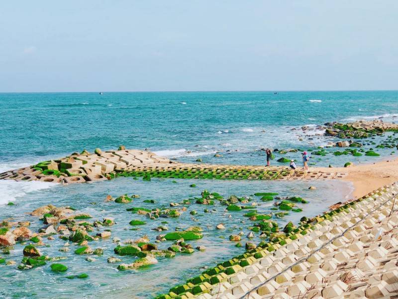 Xóm Rớ - Bãi đá rêu xanh độc đáo nhất tại Phú Yên