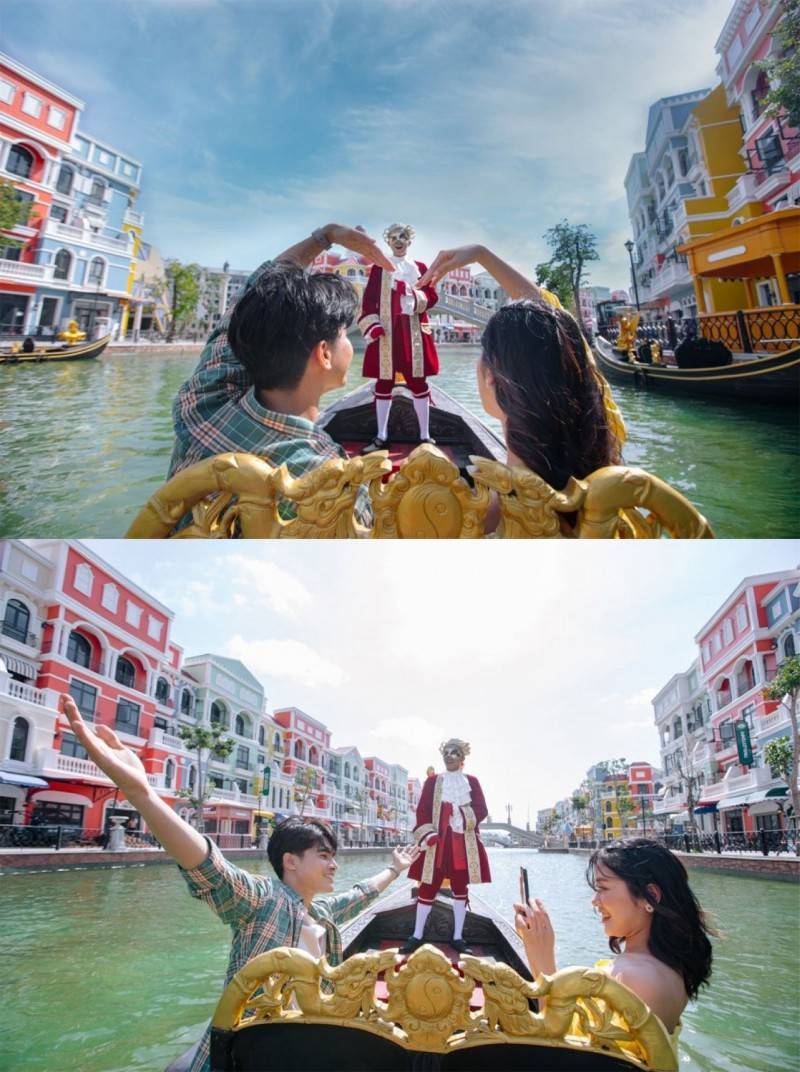 Xuôi dòng khám phá 'Venice phương Đông' trên con thuyền gondola Phú Quốc